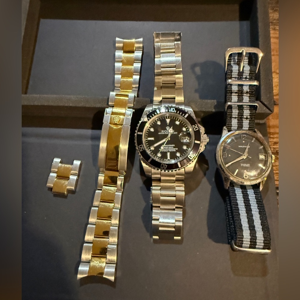 men’s - Vintage casual. Oyster Diver. Dress chronograph.